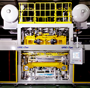 Vaccum forming machine