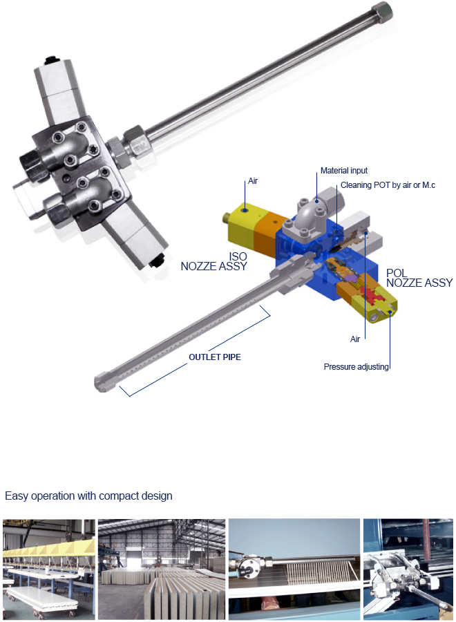 Mixing Heads production